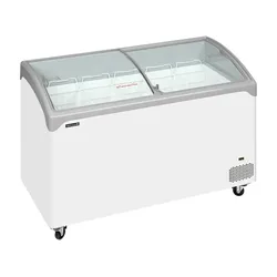 TEFCOLD Eiscrem-Gefriertruhen NIC401SCEB 388l Weiß