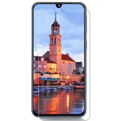DLH Tempered Glass Samsung Galaxy A40 (1 Stk., Samsung Galaxy A40), Smartphone Schutzfolie, Transparent