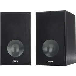 Canton GLE 420.2, Kompaktlautsprecher, 130 Watt, Schwarz (1 Paar), HiFi + Heimkino Lautsprecher, Schwarz