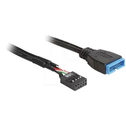DELOCK 83281 - USB 3.0 Pfostenstecker auf USB 2.0 Pfostenbuchse