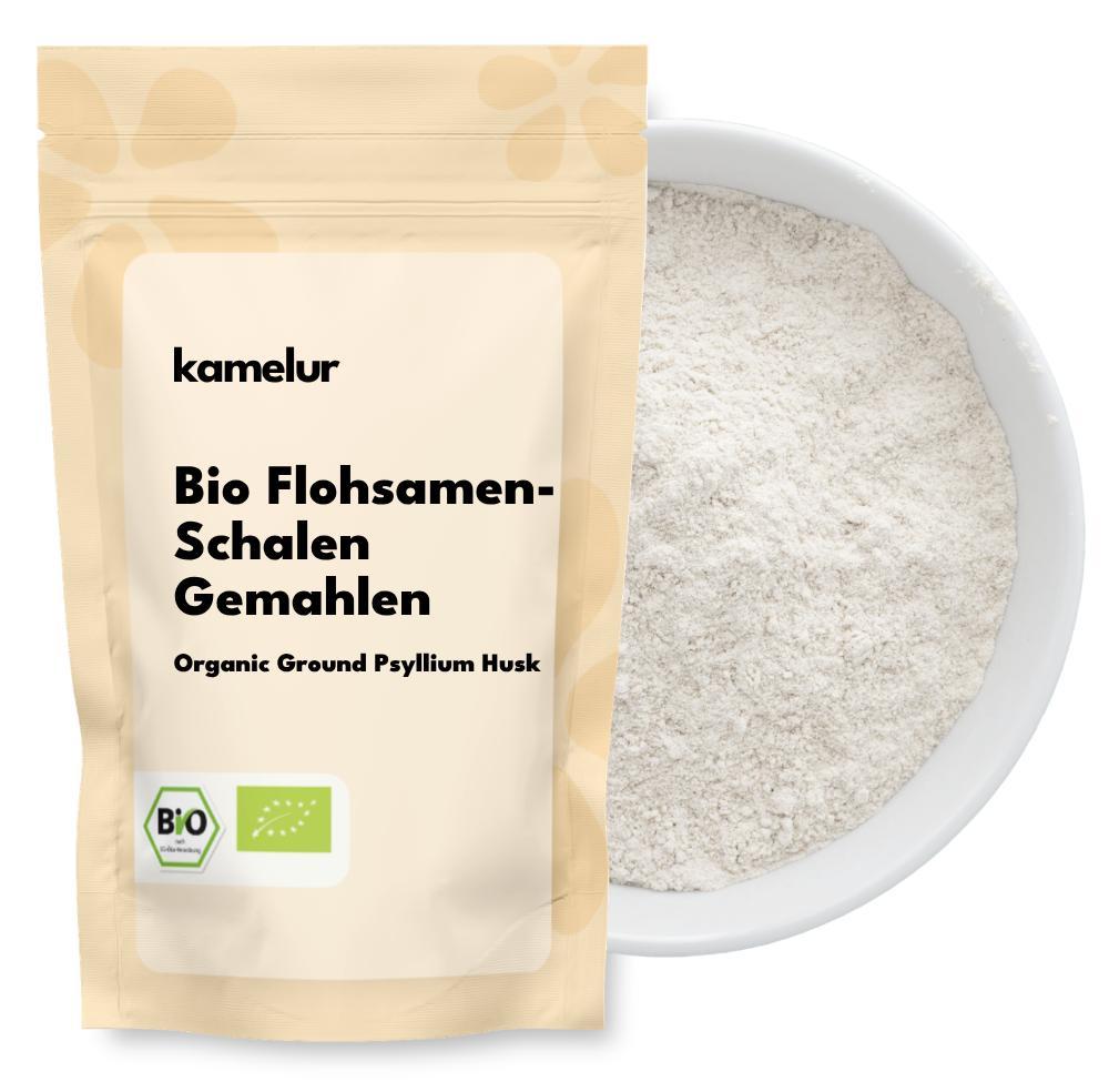 Bio Flohsamenschalen gemahlen 25kg