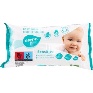 Dr.Schumacher Feuchttücher Carezone Babywipes Sensitive, unparfümiert, 80 Tücher, 80 Stück