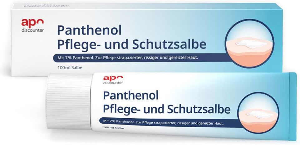 Panthenol Pflege- und Schutzsalbe von apodiscounter 100ml
