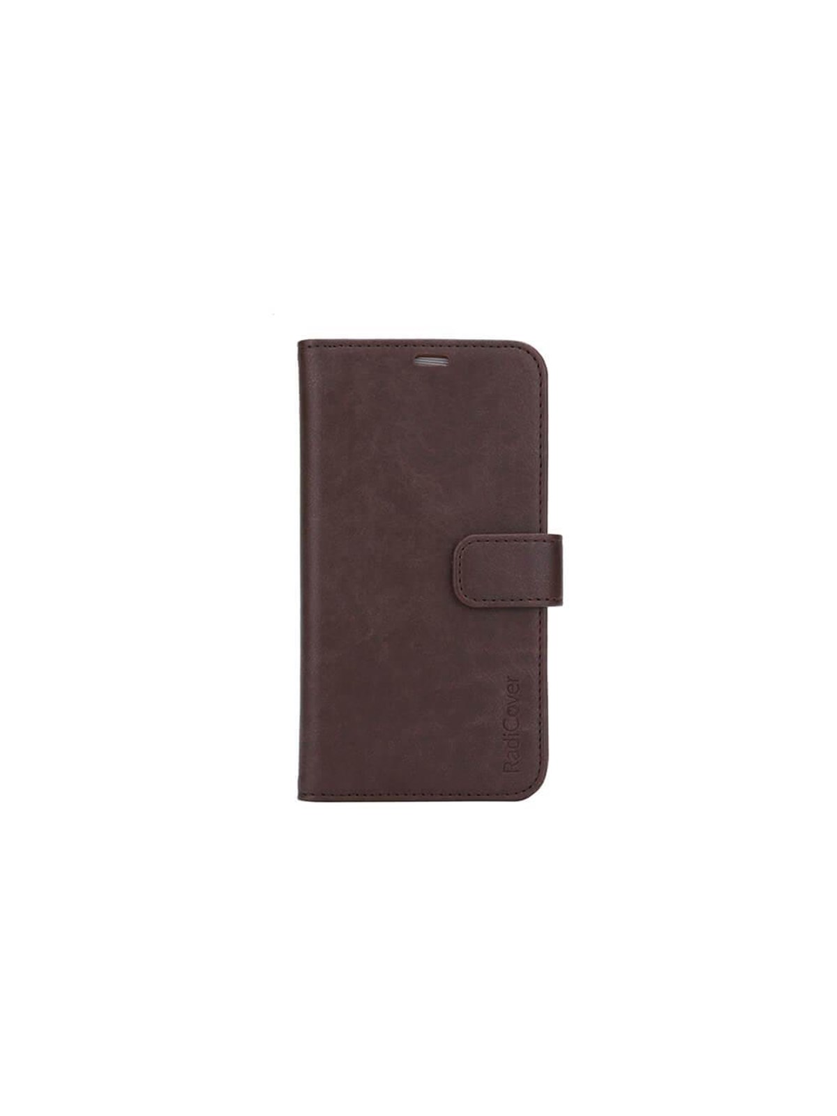 Radicover Radiationprotected Mobilewallet PU iPhone 11 Pro Max Flipcover Brown 3-Led RFID