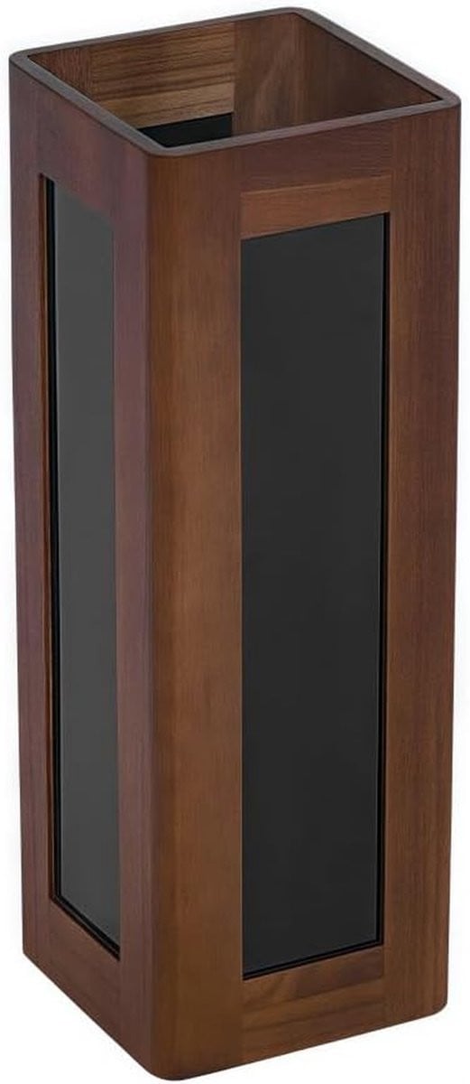 Houten Paraplustandaard Bruin met Druppellade - Hoogte: 50 cm