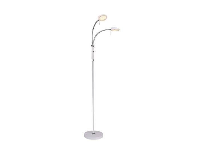Double LED Design Stehlampe Vegas Weiss Halo Design