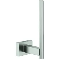Grohe Essentials Cube Reservepapierhalter 40623DC1 supersteel, verdeckte Befestigung