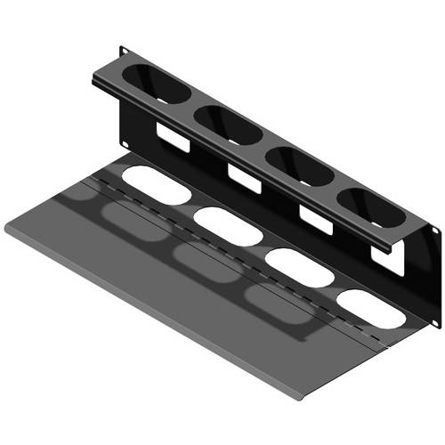 Hammond Electronics PCMDD19005BK1 Kabelführung schwenkbar (B x H x T) 483 x 133 x 64mm 1St.