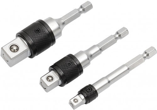Jeu de 3 adaptateurs de visseuse à verrouillage SAM OUTILLAGE EPM-J3