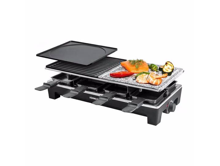 Rommelsbacher RCS 1350 Raclette-Grill – Raclette Ofen/Raclette Grill – granit