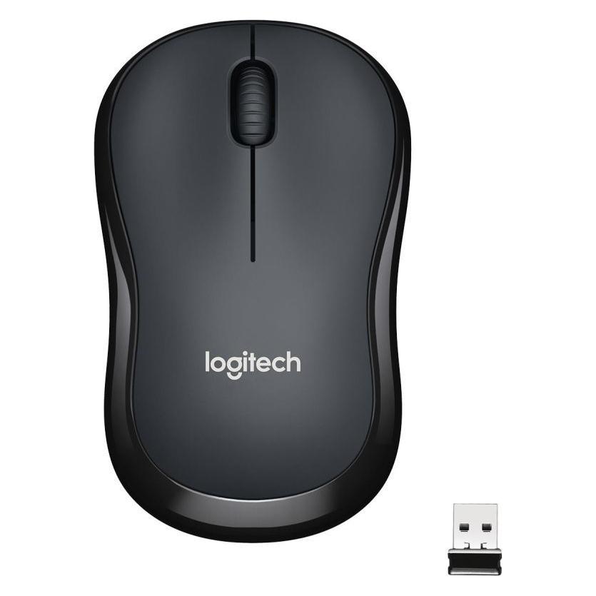 Logitech MOUSE USB OPTICAL WRL M220/SILENT B/G 910-004878 (Kabellos) (25224539)