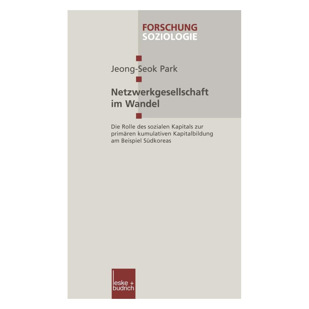 VS Netzwerkgesellschaft im Wandel (Deutsch, Softcover, Jeong-Seok Park) (55525166)