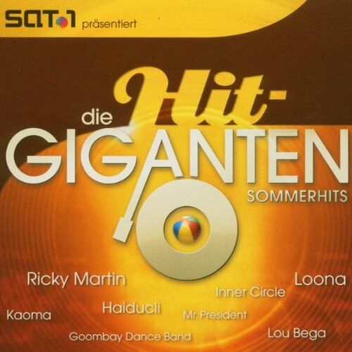 Various - Die Hit Giganten - Sommerhits - Preis vom 11.10.2026 03:10:56 h
