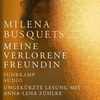 Meine verlorene Freundin - Milena Busquets, Audio, 9783518920244