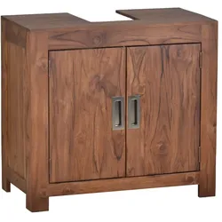 Bad Unterschrank für Waschbecken Massivholz Teak