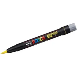 uni-ball Fasermaler Uni Posca PCF-350 1-10mm gelb