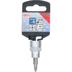 BGS Bit-Einsatz Antrieb Innenvierkant 10 mm (3/8") Kreuzschlitz PZ1 - 2550
