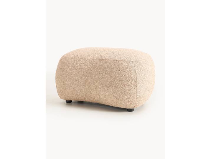 Pouf en bouclette Alba