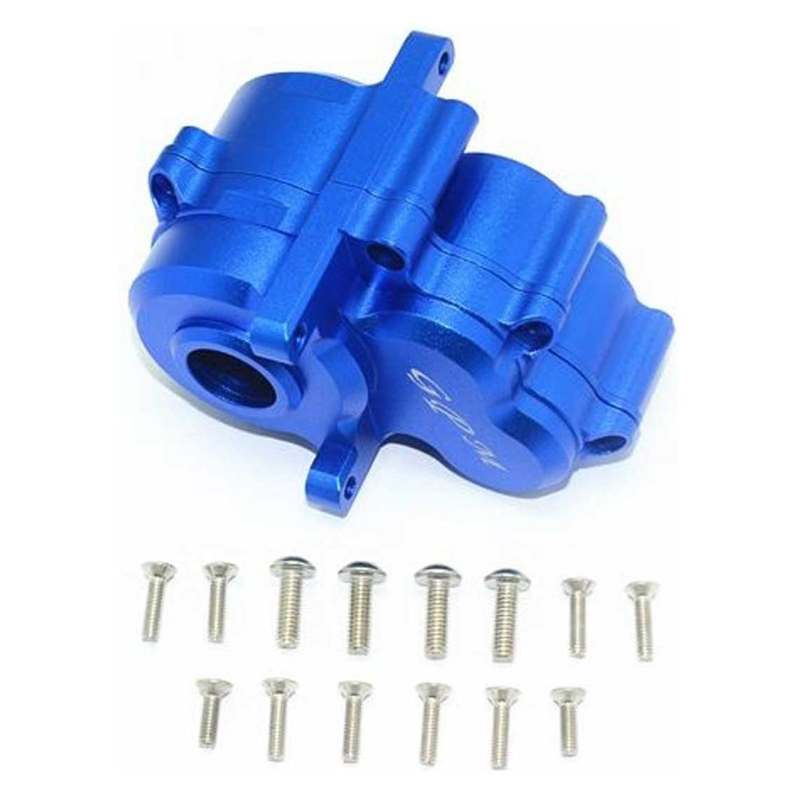 GPM aluminium getriebegehäuse mitte blau trx 1/10 e-revo (GPMER2038B)