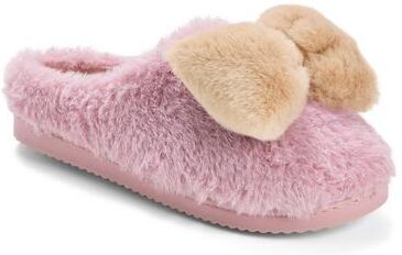 Women's Rosie Furry Icon Clog by Dearfoams in Pale Mauve (Size M M)