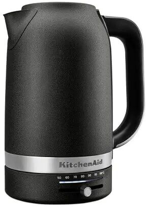 KitchenAid Breakfast Suite Cast Iron Black 1.7L Kettle