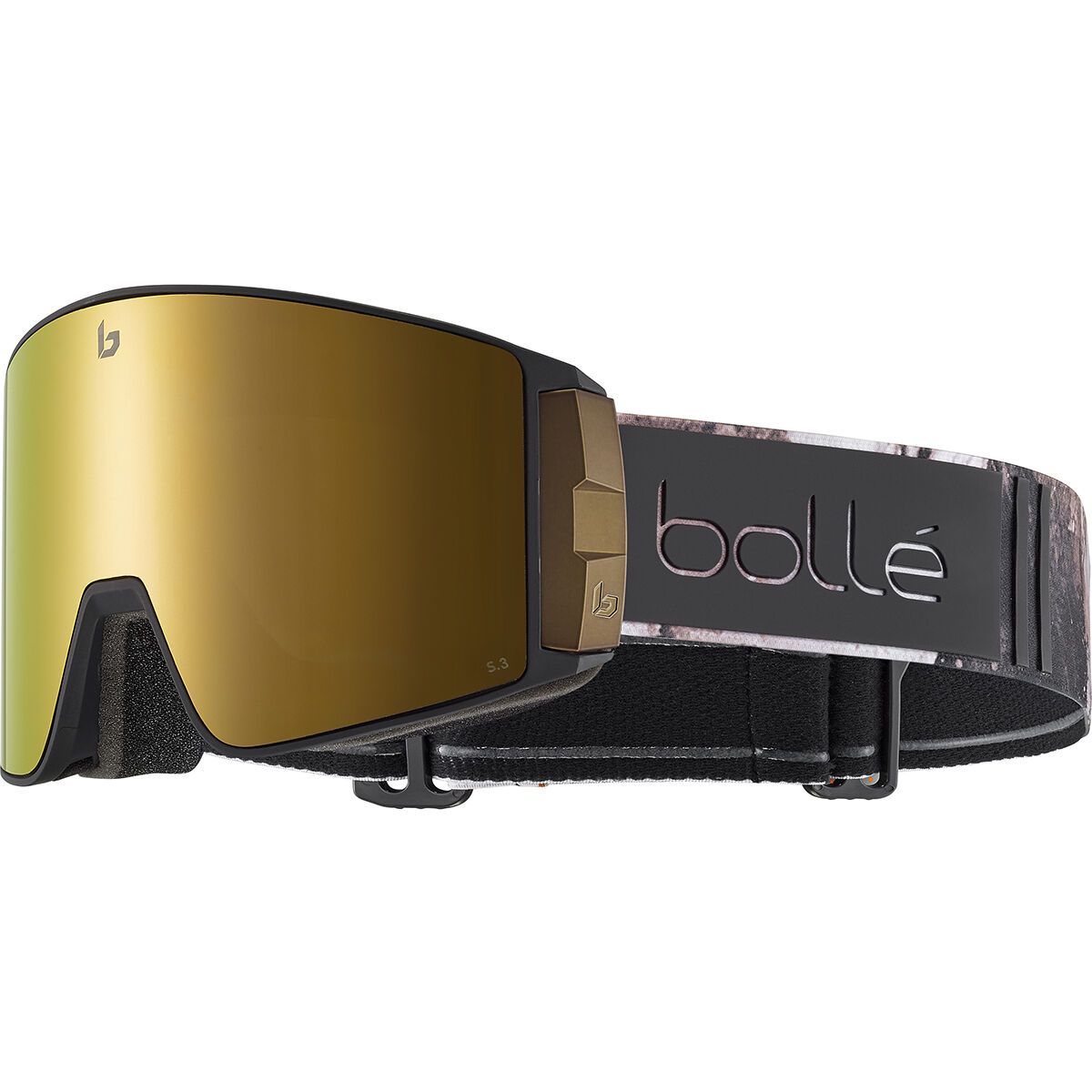 Bollé Blackridge brushstroke matte - gold cat 3 (0003) onesize BO-BG010003