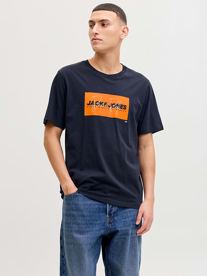 Jack & Jones Shirt "Cole" in Dunkelblau - S