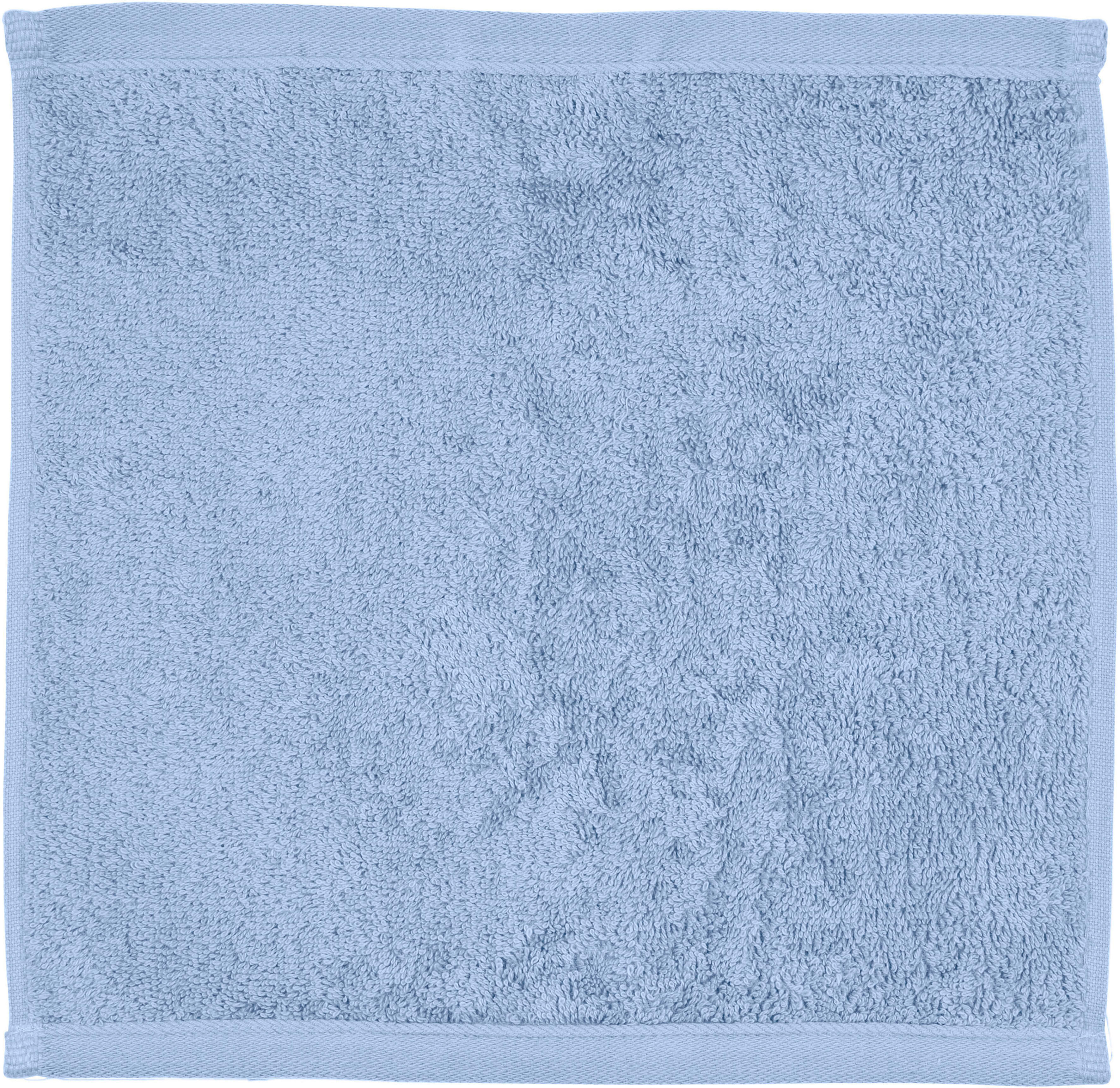 Seiftuch ROSS "Vita 4004", blau (himmelblau), B:30cm L:30cm, Frottier, Handtücher, Seiftuch himmelblau B/L: 30cmx30cm, 6 Stk.