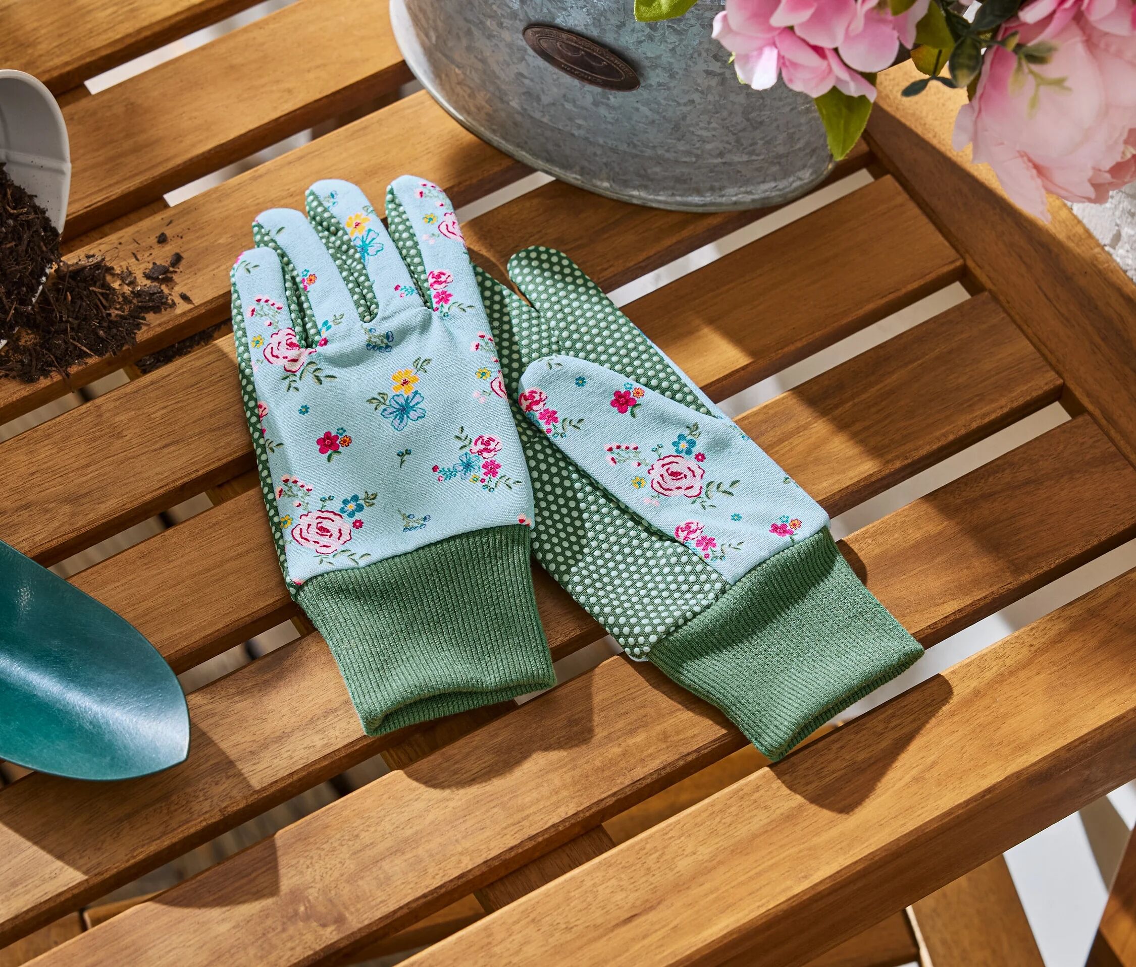 Tchibo - Garten-Handschuhe - Gr. 7