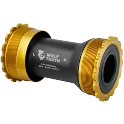 WOLF TOOTH Innenlager T47 Shimano 24 mm | gold