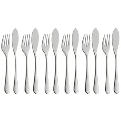 WMF Fischbesteck-Set 12-teilig Merit Cromargan protect®