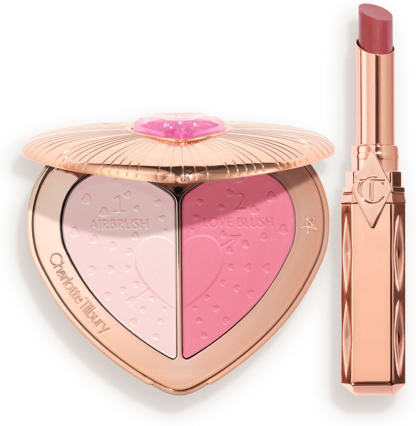 Pillow Talk Love-blush On The Go Kit - Makeup Kit Charlotte Tilbury 3834 Pillow Talk Love-blush On The Go Kit Size: