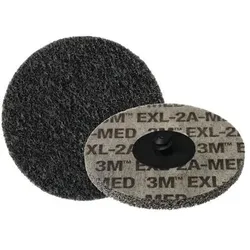 3m Vlieskompaktscheibe Scotch BriteTM XL-DR D.50,8mm medium grau 22100min-1