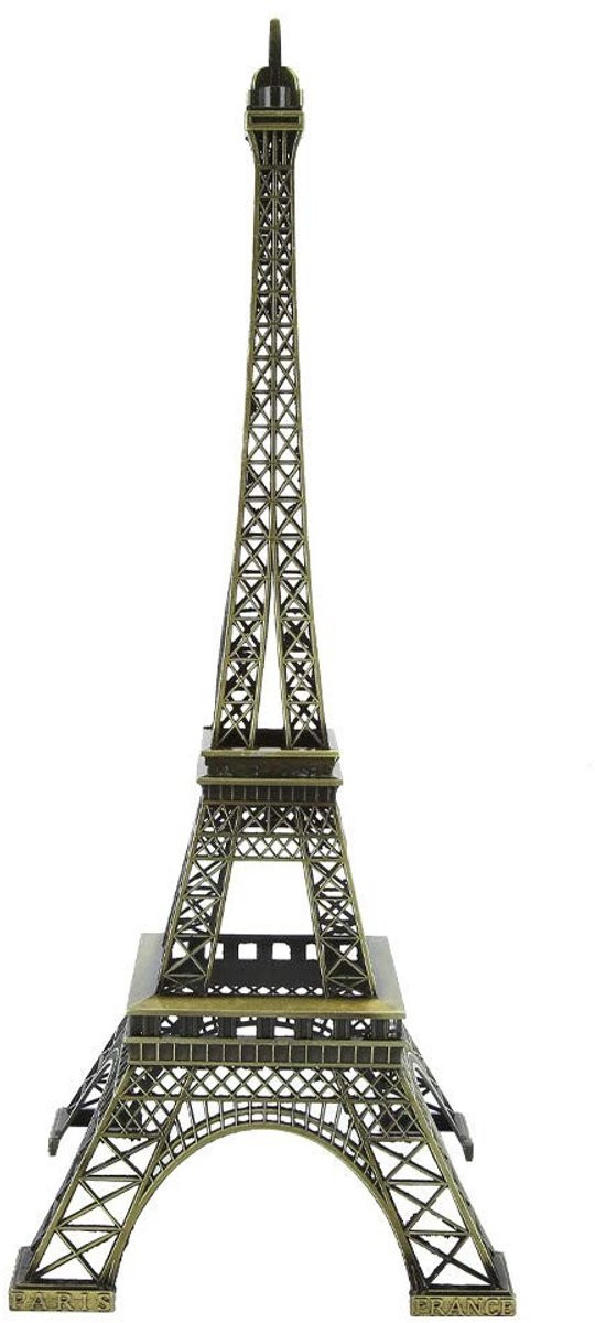 Dailygoody Eiffeltoren Decoratie - Ambachtelijk IJzeren Model - 38 cm