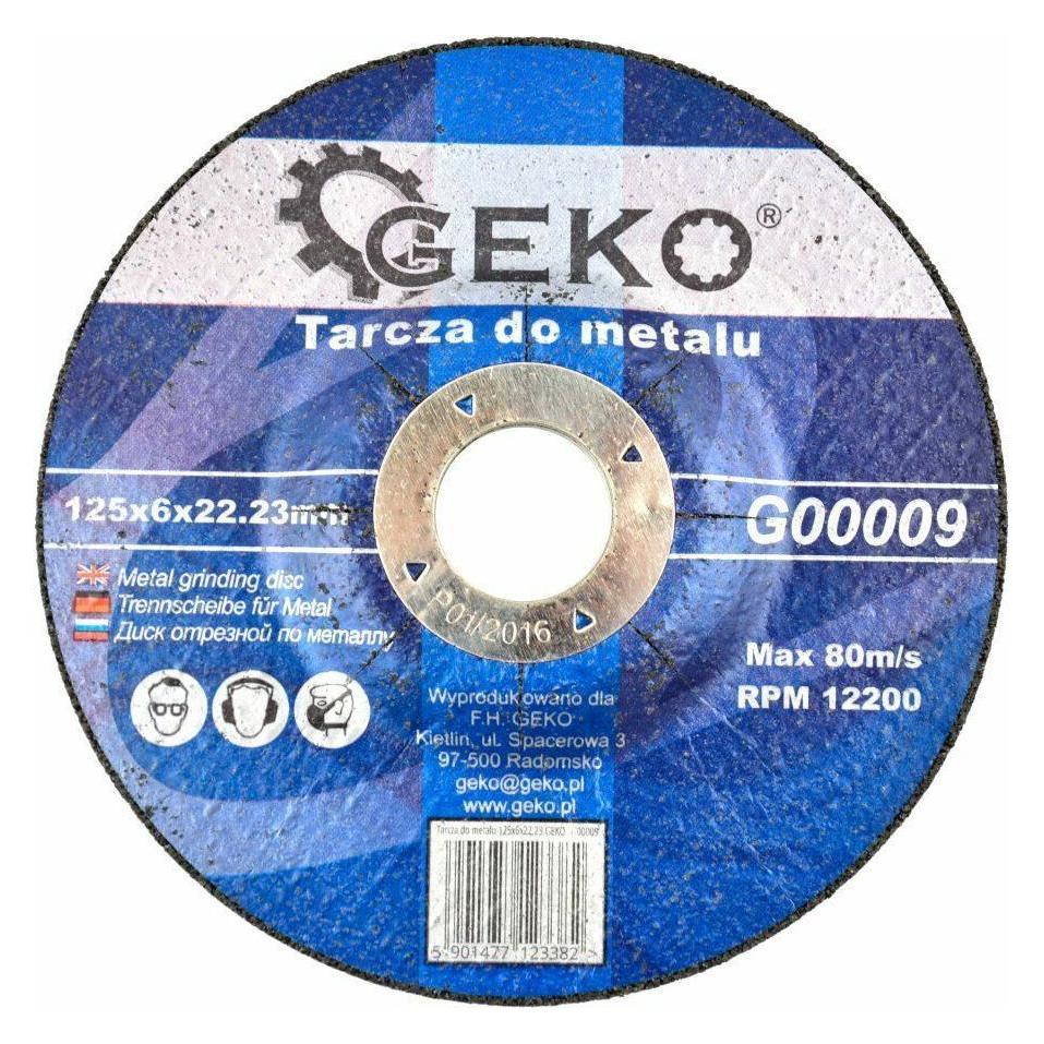 GEKO Metalltrennscheibe 125x6x22,23mm (G00009)