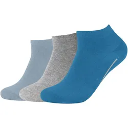 3er Pack camano Soft Sneakersocken 5352 - sea of belize 43-46