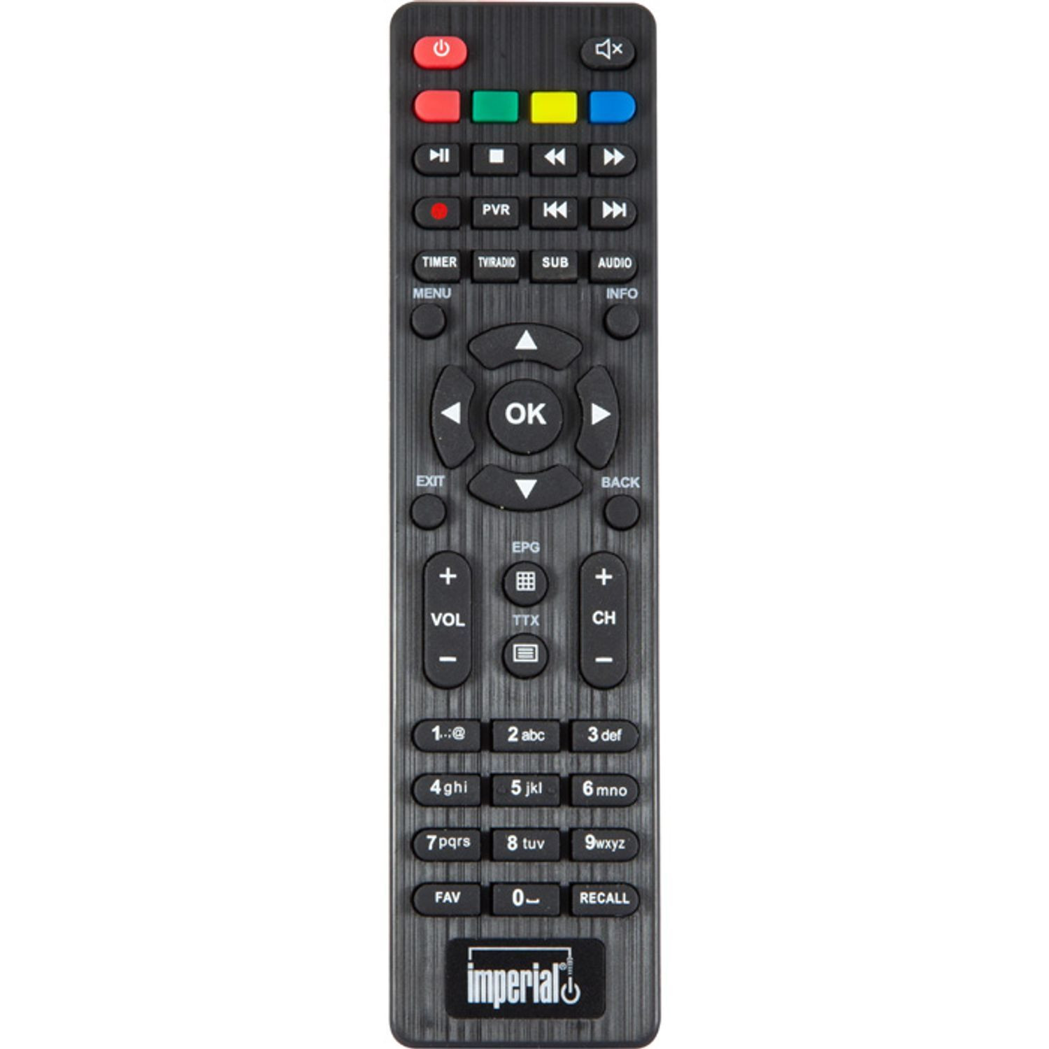 Telestar Afstandsbediening voor T2 IR en T2 IR Plus