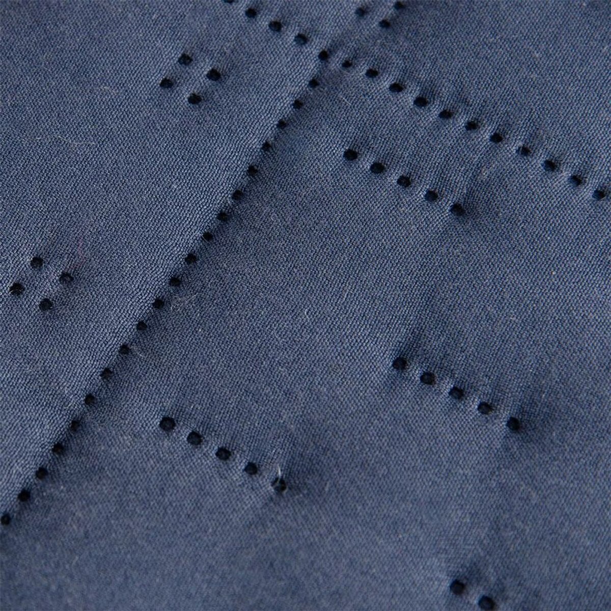 Bigbuy Home Plaid Deken voor Volwassenen Blauw, 135 x 185 cm