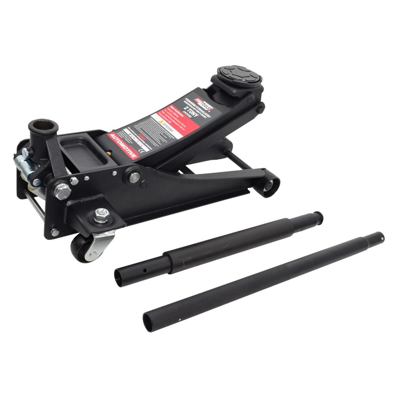 Awtools DŹWIGNIK ŻABA NISKOPROFILOWA 2T 85-430mm / PODWÓJNY TŁOK (2000 kg, 8.50 - 43 cm) (1113046)