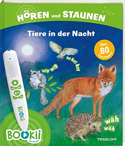 Bärbel Oftring - BOOKii® Hören und Staunen Tiere in der Nacht: Antippen, Spielen, Lernen (BOOKii / Antippen, Spielen, Lernen) - Preis vom 09.10.2026 07:28:09 h