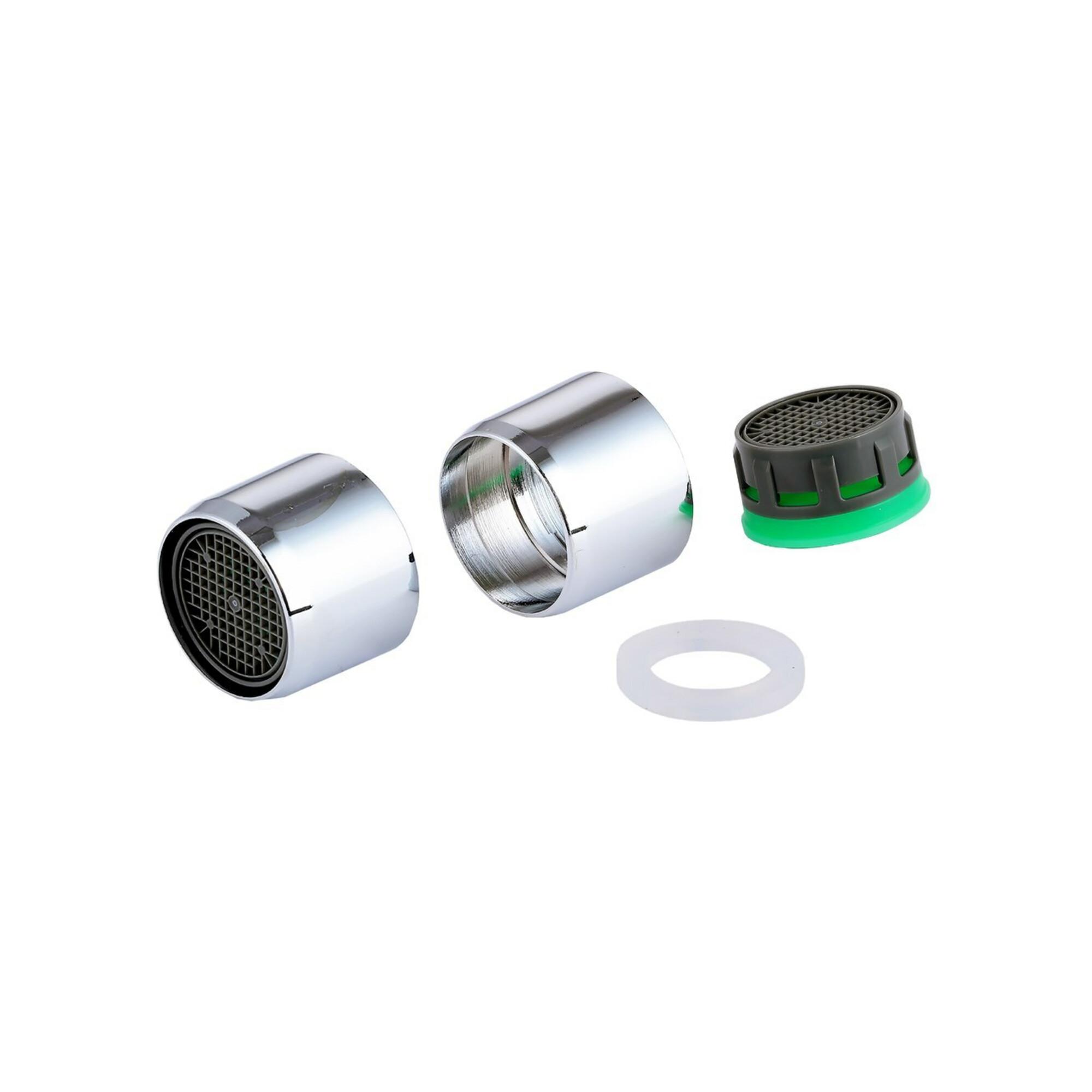 KIRCHHOFF ECO-SAVE Mischdüse, Chrom, M22IG, 7,5l/min, Kalkschutz (2x) (98959161)