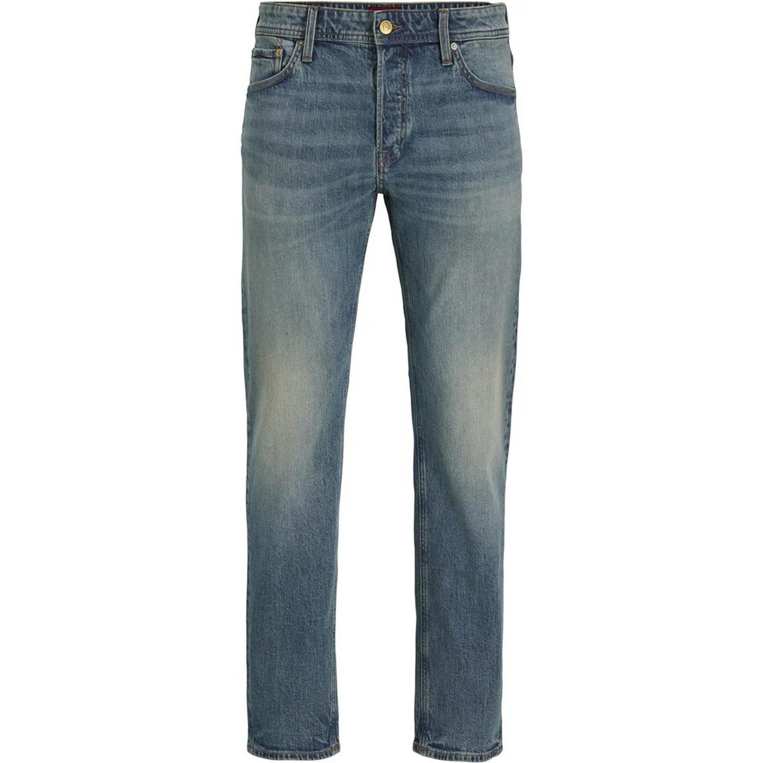 Jack And Jones Heren Mike Tapered Jeans (Blauwe Denim)
