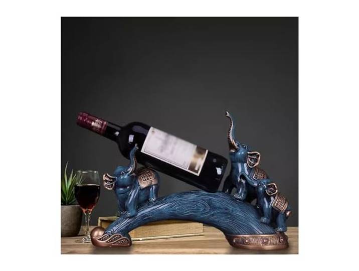 Xumh2024-3 Lagerregal Weinregal, Ornamente, Weinschrank, TV-Schrank, Präsentationsständer(Blue)