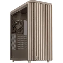 ASUS ProArt PA401 Wood Edition (ATX), PC Gehäuse, Beige, Braun