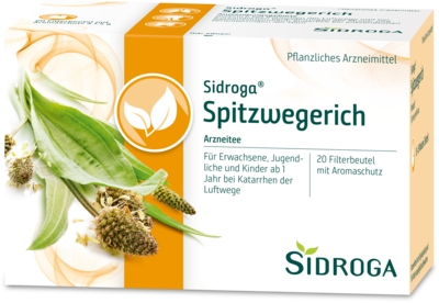 Uriach Germany GmbH SIDROGA Spitzwegerich Tee Filterbeutel 20X1.4 g 01906501