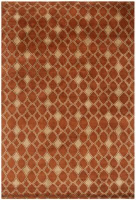 SAFAVIEH Couture Hand-knotted Lozenka Wool/ Silk Rug