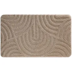 WECONhome Badteppich Fiete sand beige 70x120 cm