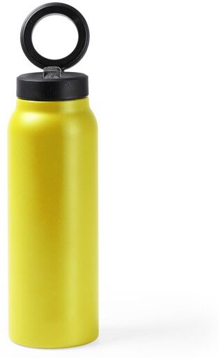 Bouteille isotherme personnalisable à support smartphone Heydud jaune TAILLE UNIQUE ADULTE