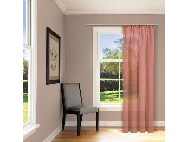 Vorhang Lida 140 x 245cm Braun/Rostbraun