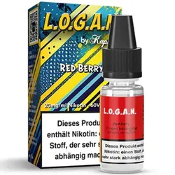 L.O.G.A.N. by Kapka's Flava Red Berry NicSalt Liquid 10ml / 20mg